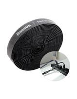 Kabelių tvarkyklė velcro juosta 3m juoda