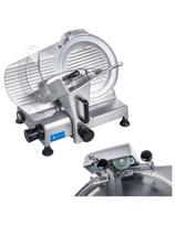 Elektrinė pjaustyklė PRO 250mm mėsos ir sūrio parduotuvei