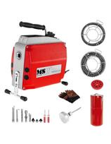 Elektrinė stūmimo mašina, vamzdžių valiklis, sk. 20–150 mm MSW POWER DRAIN CLEAN 2.3E + priedai