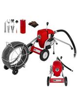 Elektrinis vamzdžių valiklis 1100W sk. 32mm MSW POWER DRAIN CLEAN 4.6E + priedai