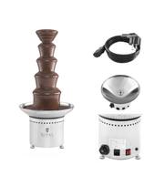 Šokoladinis fontanas šokoladui 5 aukštų 6kg Royal Catering RCCF-65W4