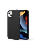 Guminis lankstus silikoninis dėklo dangtelis iPhone 13 mini juodas
