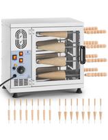 Vengriškų pyragų kepimo mašina trdelnik kurtosz 300C 3500W 230V