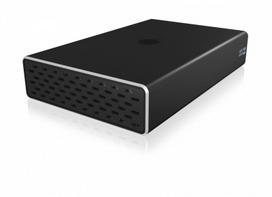 Išorinio kietojo disko dėklas Icybox Ib-rd2253-c31 išorinė dėžutė 2x 2.5" Sata į Usb 3.2 Gen 2 Raid