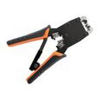 Qoltec 8p/6p Rj45 Rj11 Rj12 tinklo kabelių presavimo įrankis