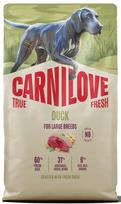 Sausas šunų maistas Carnilove True Fresh Large, antiena, 4 kg