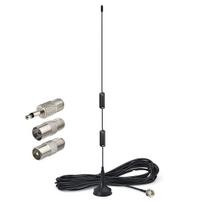 TV antenos ir priedai, FM radijo antena, magnetinis pagrindas, 3M ilgintuvas,