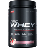 VAST Pro Whey, Strawberry & Cream, 900 g