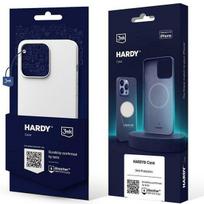 3MK Hardy Case iPhone 15 / 14 / 13 6.1" silver-white MagSafe
