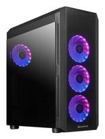 CHIEFTEC Case||SCORPION 4|MiniTower|Case product features Transparent panel|Not included|ATX|MicroATX|MiniITX|Colour Black|GL-04B-UC-OPCase||SCORPION 4|Mini Tower|Case product features: Transparent