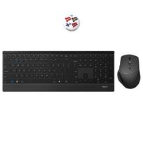 RAPOO Keyboard/Mouse Set 9500M Wireless Multi-Mode Black