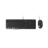 RAPOO Keyboard/Mouse Set NX1820 Wired USB Black