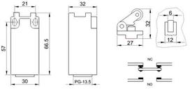 Laiko relė F&f Pcr-513, 10a, 230v Ac, atidėto įjungimo