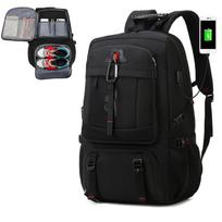 Spacious 17-inch Laptop Backpack For Travel, Camping, And Outdoor Activities, With Separate Compartment For Shoes, Suitable For Both Men And Women. juoda