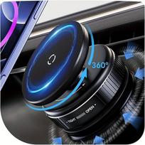 Magsafe magnetinis automobilinis telefono laikiklis stovas su siurbtuku magnetinis automobilinis laikiklis atrama GPS mobiliojo telefono laikiklis automobilio prietaisų skydeliui išmanusis telefonas juoda