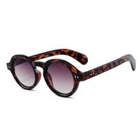 Neutral Fashion Retro Round Frame Reading Glasses New High-End High-Definition Reading Glasses Fashion Sunglasses To +3.5+4.0 +350 leopardas