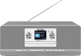 TechniSat Digital Radio 372 CD BT DAB+ Radio silver