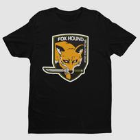 Metal Gear Solid: Foxhound High-Tech Special Forces Unit Emblem Unisex T-Shirt 4XL