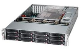 Supermicro SuperChassis 826BE1C4-R1K23LPB 2U, 1200W PS (Titanium Level)