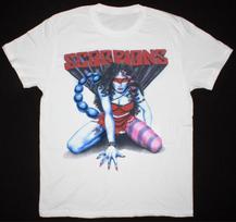 Concert Music SCORPIONS Band Tour Shirt Classic White Unisex T-Shirt XL