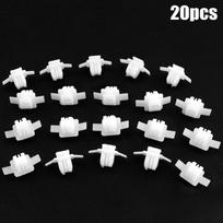 20PCS Fit For HONDA 8th Gen Civic & 3rd Gen -CRV Wheel Arch Trim Clips Surround Exterior Front Wing Plastic Auto Fastener CHINA