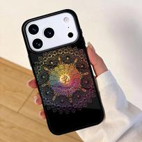 Yoga Om Mandala Colourful Phone Case For Apple iPhone 17 air 16 Pro Max 15 Pro Max 14 13 12 11 Mini Back Cover iPhone 13 mini