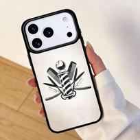 Barber Shop Hair Stylist Mobile Phone Case for IPhone 17 AIR 16pro Max 15 14 13 12 11 Bumper Cover iPhone 12 mini