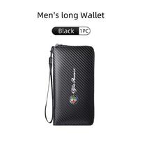 Car Portable Wallet Coin Card Holder Clip Storage Bag For Alfa Romeo Giulietta GT 159 147 156 Mito Brera Giulia Spider F1