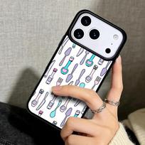 Capa Case for iPhone 17 Air 16 Pro Max 15 Plus 11 13 Mini 14 12 Back Phone Cover Baking Cooking Utensils Chef soft iPhone17