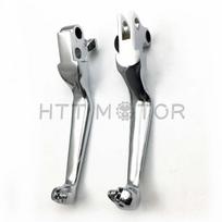 Clutch Brake Levers For Harley Davidson Sportster XL/SOFTAIL/FLSTN Aftermarket Motorcycle Parts Chrome/Black MT241-020-CD