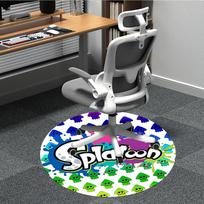 Splatoon? Office Round Area Rug, Under Office Chairs Bedroom Living Room Home Decor  a1016236 80cm by 80cm