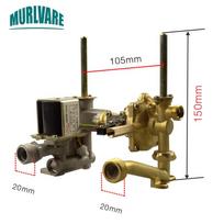 Water Heater Inlet Valve Assembly 125/130/135/145/150/155/160/165mm Water Gas Linkage Valve  For VATTI Midea Water Heater 150