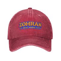 Unikali Zohran Mamdani kepurė su snapeliu New York City Atsitiktinė beisbolo kepurė Trucker kepurė Vasarinė apsauga nuo saulės Unisex Paaugliams yk Šauni Snapback kepurė One Size
