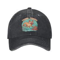 Trippi Troppi Cat Shrimp Trucker Hat Accessories For Unisex Baseball Caps  Retro Headwear Cap Adjustable One Size