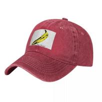 Andy Warhol Banana Velvet Underground Baseball Caps Snapback Denim Hats Casquette Streetwear Baseball Cowboy Hat for Unisex Women One Size