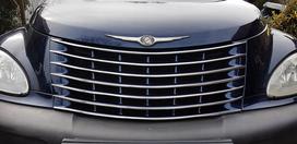 Chrysler Pt Cruiser - Chromuotos Juostelės Ant Priekinių Grotelių