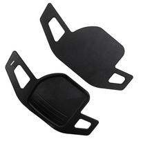 Shift Paddle For Seat Leon FR Cupra Ateca Ibiza 6P Arona Tarraco Alhambra Car Steering Wheel Extension Shifter DSG Gear Stickers juoda
