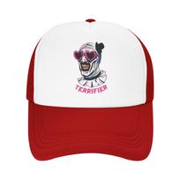 Terrifier Art Die ClownHerzbrille  Casual Baseball Cap  Running Hippie Sun Hats Summer Sun Visor Unisex Unisex Baseball Caps One Size