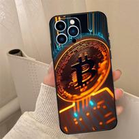 Crypto Currency Bitcoin BTC Phone Case For iPhone 16 15 14 13 12 11 Pro Max XS X XR 7 8 Plus 12 13 Mini Back Cover iPhone 13 mini