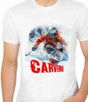 Carving the Slopes Skiing T-Shirt Challenge & Bombing the ski resort in winter M