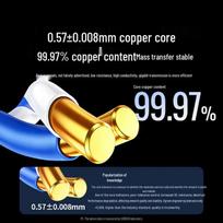 UGREEN Cat6 Gigabit Unshielded Pure Copper Ethernet Cable 200m