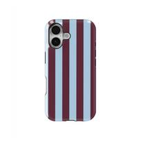 Dryžuotas rudas mėlynas dėklas telefonui iPhone 17 16 15 14 13 12 11 X XS XR XSMAX 7 8 Air Pro Max Plus Prabangus dvigubo sluoksnio galinis dangtelis iPhone 11