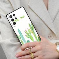 Hug Cactus Summer Cell Phone Case for Samsung Galaxy S26 Ultra S25 S24 S23 S22 S21 S20 Note10 Cover Galaxy S20 5G