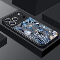 Dolphins Turtles Magnetic Phone Case For iPhone Air 17 16 15 14 Pro Max 13 12 Pro Max 11 16 Plus Magnet Soft Edge Acrylic Cover iPhone 16