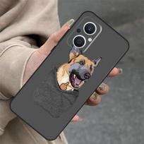German Shepherd Dog Cartoon Case For OPPO Reno 14 10 11 12 13 Pro 11F 12F 13F 14F 7 8 Lite OPPO Find X9 X8 X5 Pro Cover OPPO Reno13 Pro
