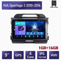 9 colių Android automobilio radijas Carplay skirtas KIA Sportage 3 2010-2016 Multimedijos vaizdo grotuvas GPS navigacija WIFI 2+32GB 1+16GB