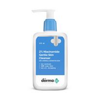 The Derma Co 2% Niacinamide Gentle Skin Cleanser For Sensitive Dry Normal Skin Soap Free Non Stripping 125 Ml