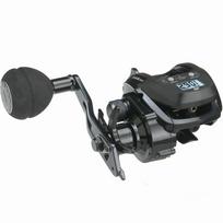 AbuGarcia MAX DLC MHP Didelio ekrano skaitmeninis valo skaitiklis Ritės griovelis Didelės pavaros galia Rankenėlė Modelis Dešiniarankiams Vidutinio gylio black