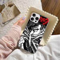 Berserk Guts Phone Case Phone Case For iPhone 17 16 15 14 13 12 11 Pro Max Plus Fantasy Glitter Aurora Water Ripple Cover iPhone 11 pro