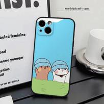 Hot BuBu DuDu Couple Cartoon Phone Case Silicone Soft For IPhone 17 Air 16 15 14 13 12 11 Plus Pro Max Plus IPHONE 11